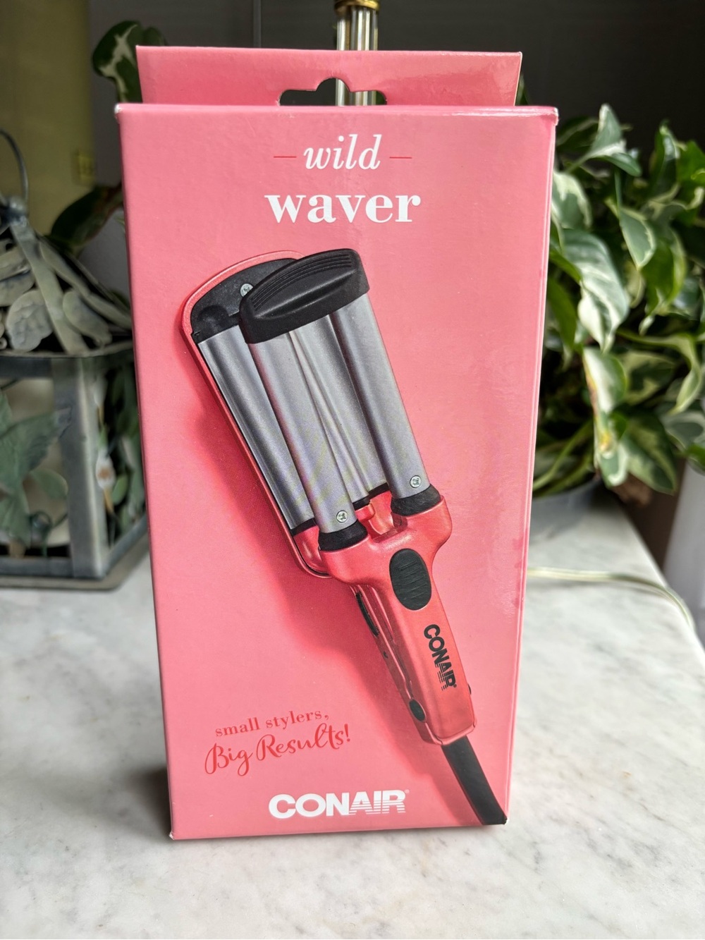 Conair Wild Waver Pink Triple-Barrel Hair Styler